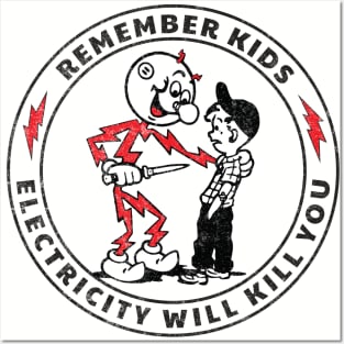 Electricity Kills Posters and Art